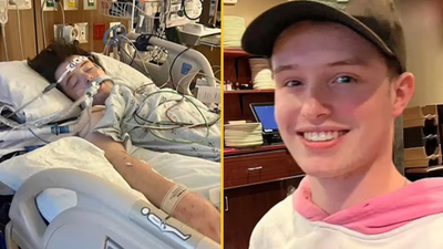 Vaping addict, 22, given 1% chance of survival can never smoke or drink again