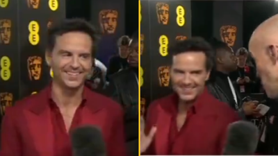 BBC reporter slammed for inappropriate questions to Andrew Scott on BAFTAs red carpet