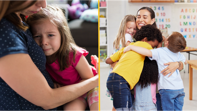 ‘I pulled my toddler out of daycare because staff kept hugging her when she was upset’