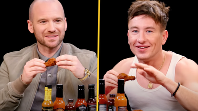 Barry Keoghan speaks about being banned from cinema as a teen on Hot Ones
