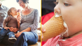 ‘My nightmare mother-in-law fed my 10-week-old baby ice cream’