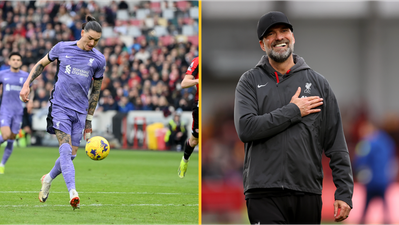 Jurgen Klopp has hilarious reaction to Darwin Nunez wonder goal