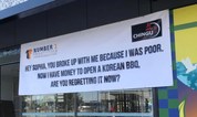 Restaurant owner goes viral for breakup revenge sign