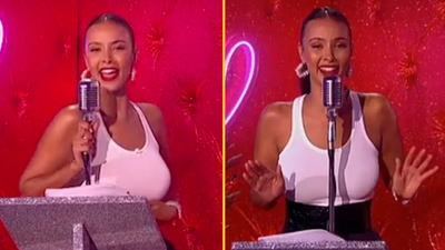 Maya Jama responds after ‘swearing’ live on Saturday Night Takeaway