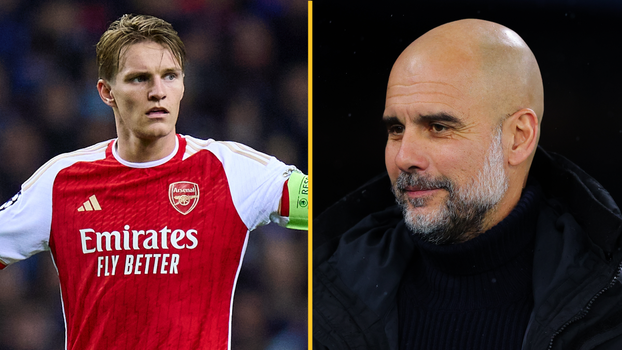 Pep Guardiola Martin Ödegaard