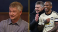 Solskjaer on Ashley Young comment he overheard after first meeting with United squad