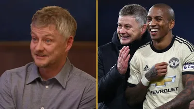 Solskjaer on Ashley Young comment he overheard after first meeting with United squad