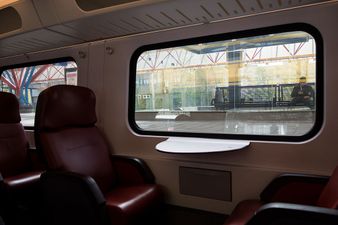 Woman praised for refusing to give up seat to elderly passenger on train