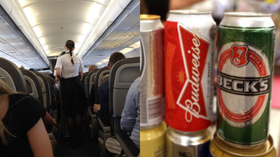 Brits on four-hour flight to Turkey drink plane dry within 25 minutes