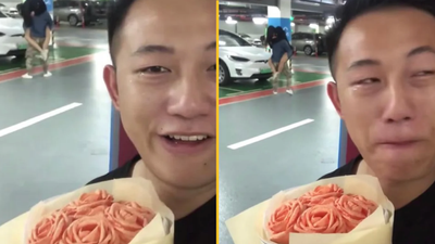 Man wanted to surprise girlfriend on birthday but caught her cheating instead