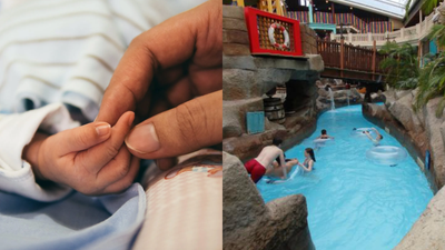 Mum left ‘upset and appalled’ after water park staff told her to stop breastfeeding baby in lazy river