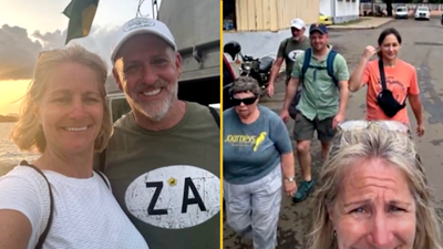 Couple left stranded in Africa after cruise ship leaves without them