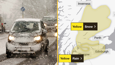 Met Office issues snow warning as Storm Kathleen arrives this weekend