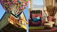 You can now stay in the house from Up that actually floats in the air