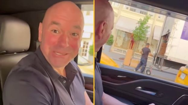 dana white fedex video