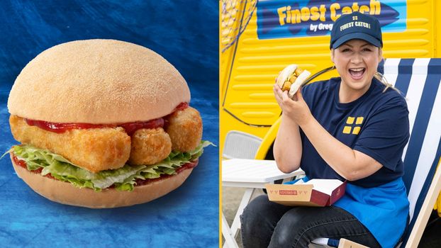 greggs fish finger sandwich