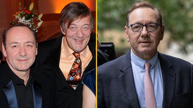 Stephen Fry and Liam Neeson call for Kevin Spacey to return to acting