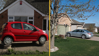 ‘My neighbour fined me £200 for parking in my own drive, so I got my own back in the best way’