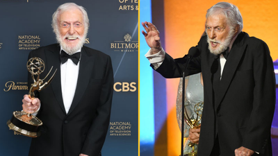 Dick Van Dyke makes history as he becomes oldest Emmy winner ever