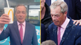 Nigel Farage responds after having milkshake thrown all over him
