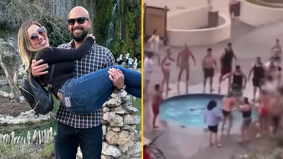 Man dies and wife hospitalised in freak hot tub accident
