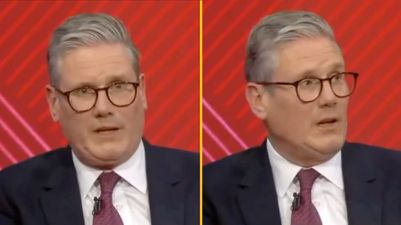Audience laughs at Keir Starmer when he says his dad was a toolmaker