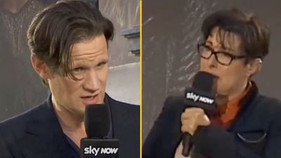 Matt Smith praised for correcting Sue Perkins over co-star’s pronouns