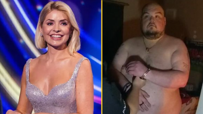 Moment man who planned to kidnap Holly Willoughby was arrested