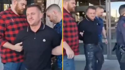 Tommy Robinson arrested in Canada for suspected immigration offence