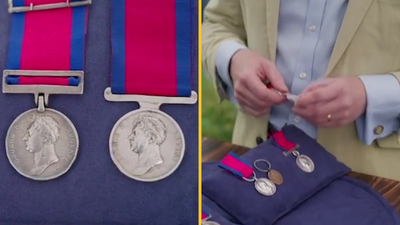 Antiques Roadshow guest refuses to give up war medals after being told how much they’re worth