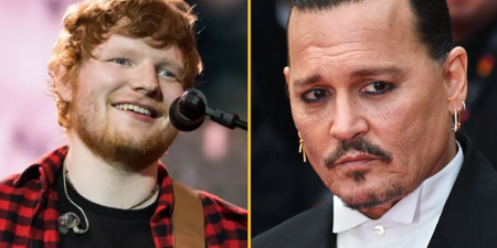 People call for Ed Sheeran to be ‘cancelled’ after he’s pictured drinking pint with Johnny Depp
