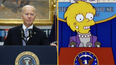 Simpsons fans think yet another prediction has come true after Joe Biden stood down