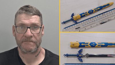 Man carrying replica Master Sword from Legend of Zelda sentenced to 4 months in prison