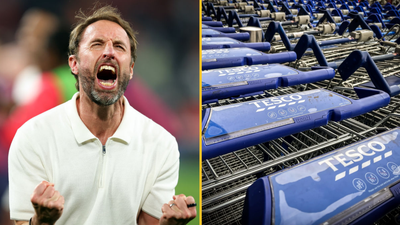 Tesco are closing stores early to let their staff watch England in the Euro finals