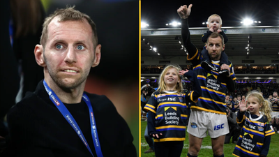 Hundreds of mourners line the streets to pay respects to Rob Burrow