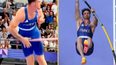 Olympic pole vaulter goes viral after clipping bar with unfortunate body part