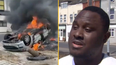 Over £60k raised for carer whose car was torched during riot