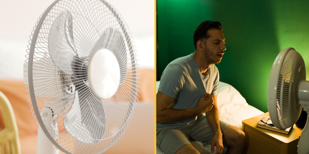 Sleeping with a fan on could be hazardous to your health