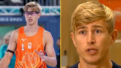 Convicted child rapist volleyball player breaks silence and cries after being booed at Olympics