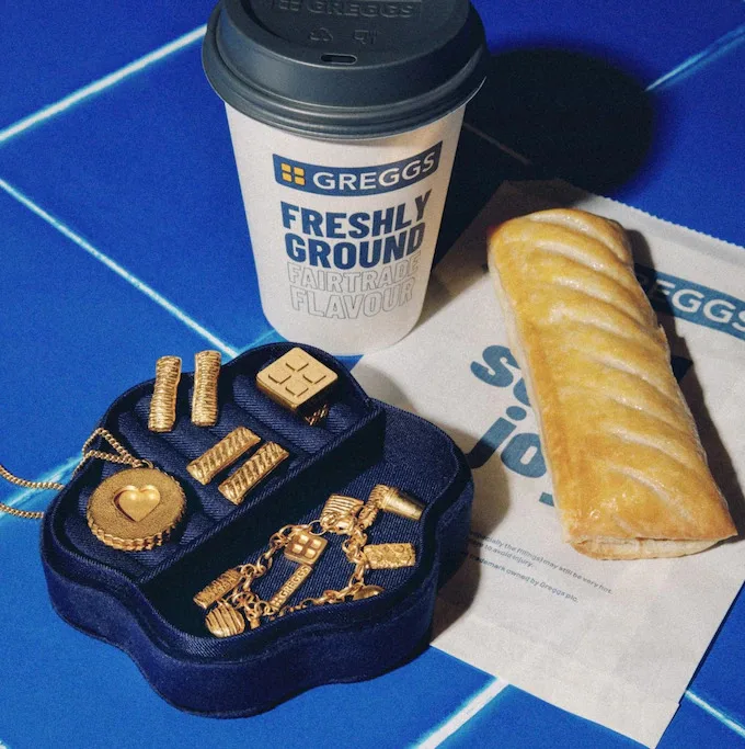 Greggs jewellery