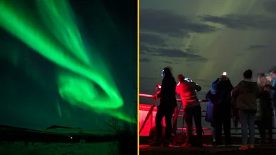Northern Lights set to light up UK skies tonight with ‘100% chance for some areas’