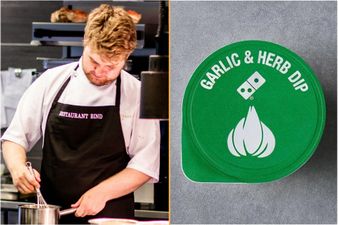 How to make Domino’s Garlic & Herb dip at home in two quick steps