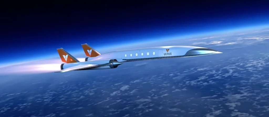 The aircraft will be able to travel from London to New York in under an hour. Credit: Venus Aerospace