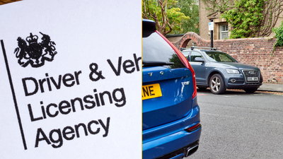 DVLA release entire list of banned registration plates