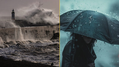 Danger-to-life warning issued as explosive storm hits UK