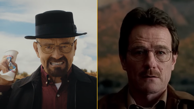 Bryan Cranston really cleans up this time as he reprises role as Walter White