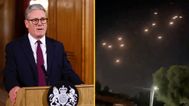 UK forces ‘played their part’ in response to Iran attacks on Israel
