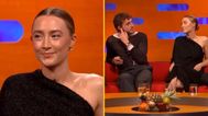 Saoirse Ronan praised for comment that silenced men on Graham Norton Show