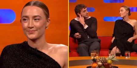 Saoirse Ronan praised for comment that silenced men on Graham Norton Show