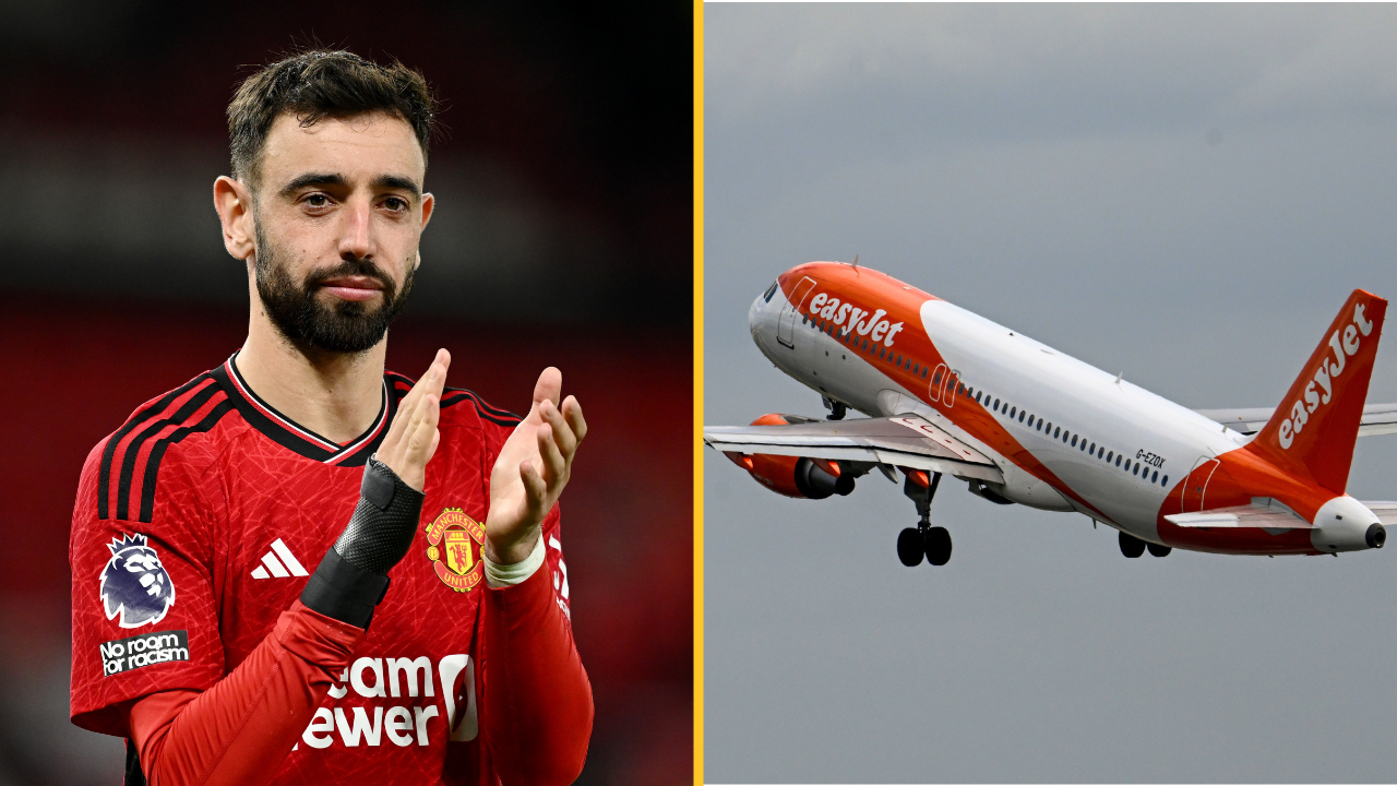 Man Utd captain Bruno Fernandes saves ill passenger on EasyJet flight -  JOE.co.uk